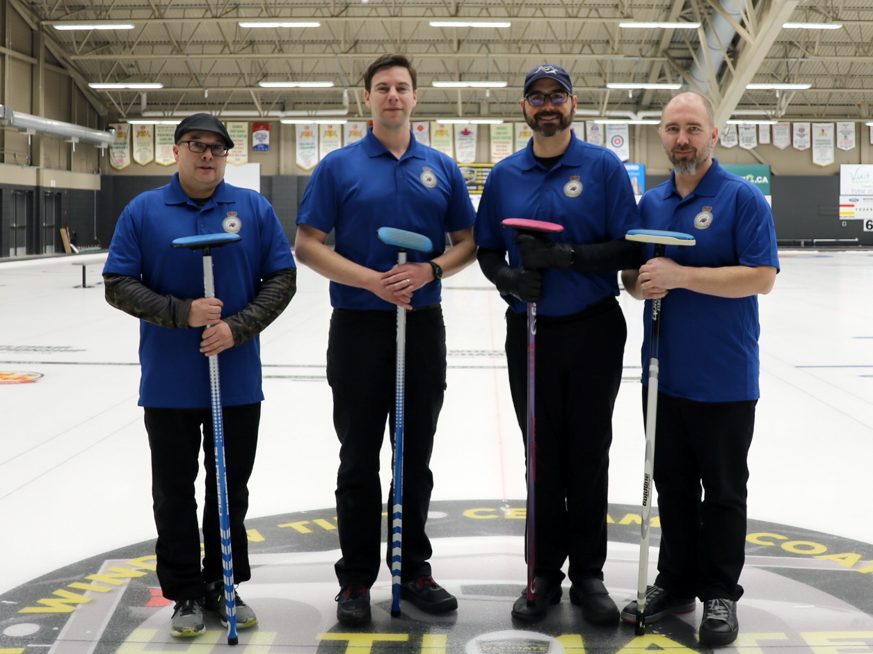 15 Wing wins silver at 2022 CAF Canada West Curling Championship